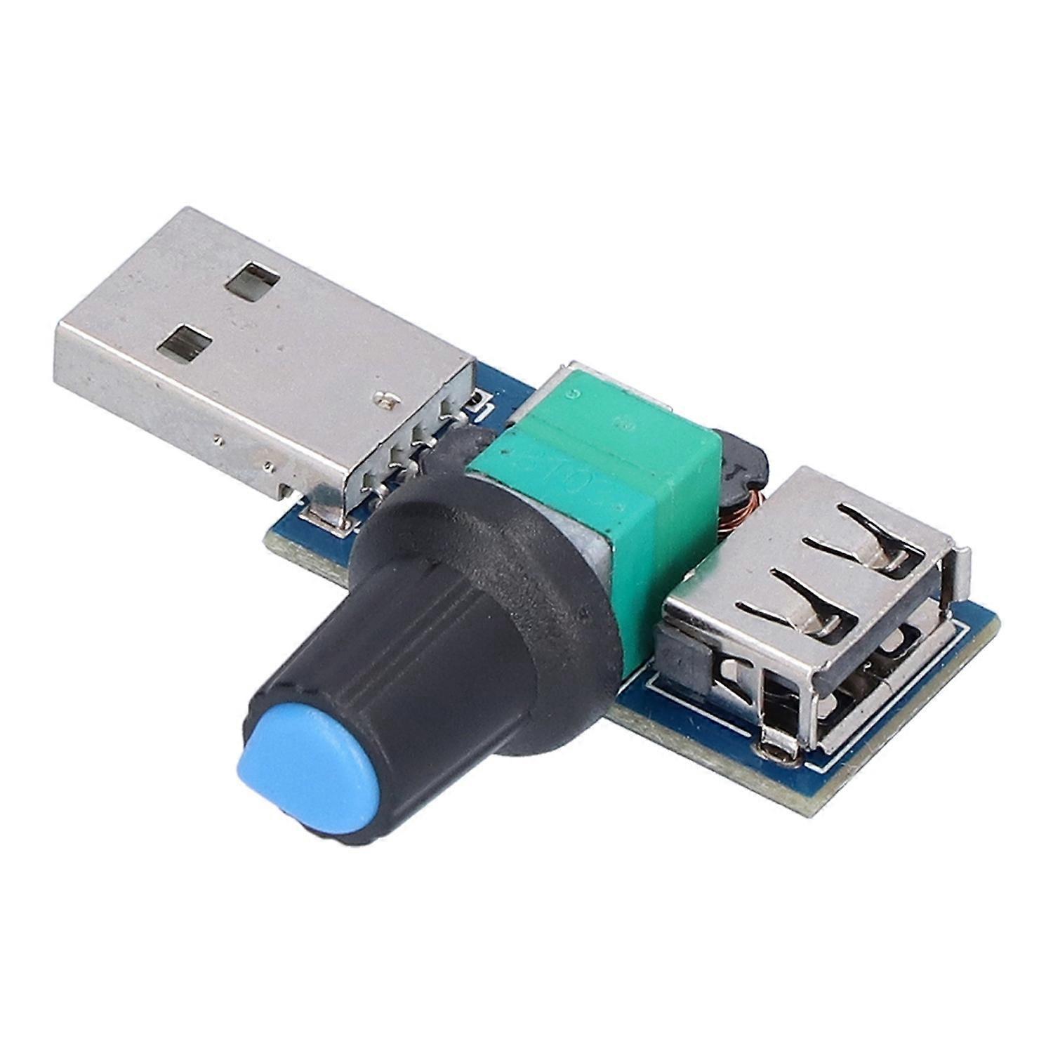Usb-lüfterdrehzahlregler, Lautstärkeregelung, Drehzahlregelung, Geräuscharmes Modul