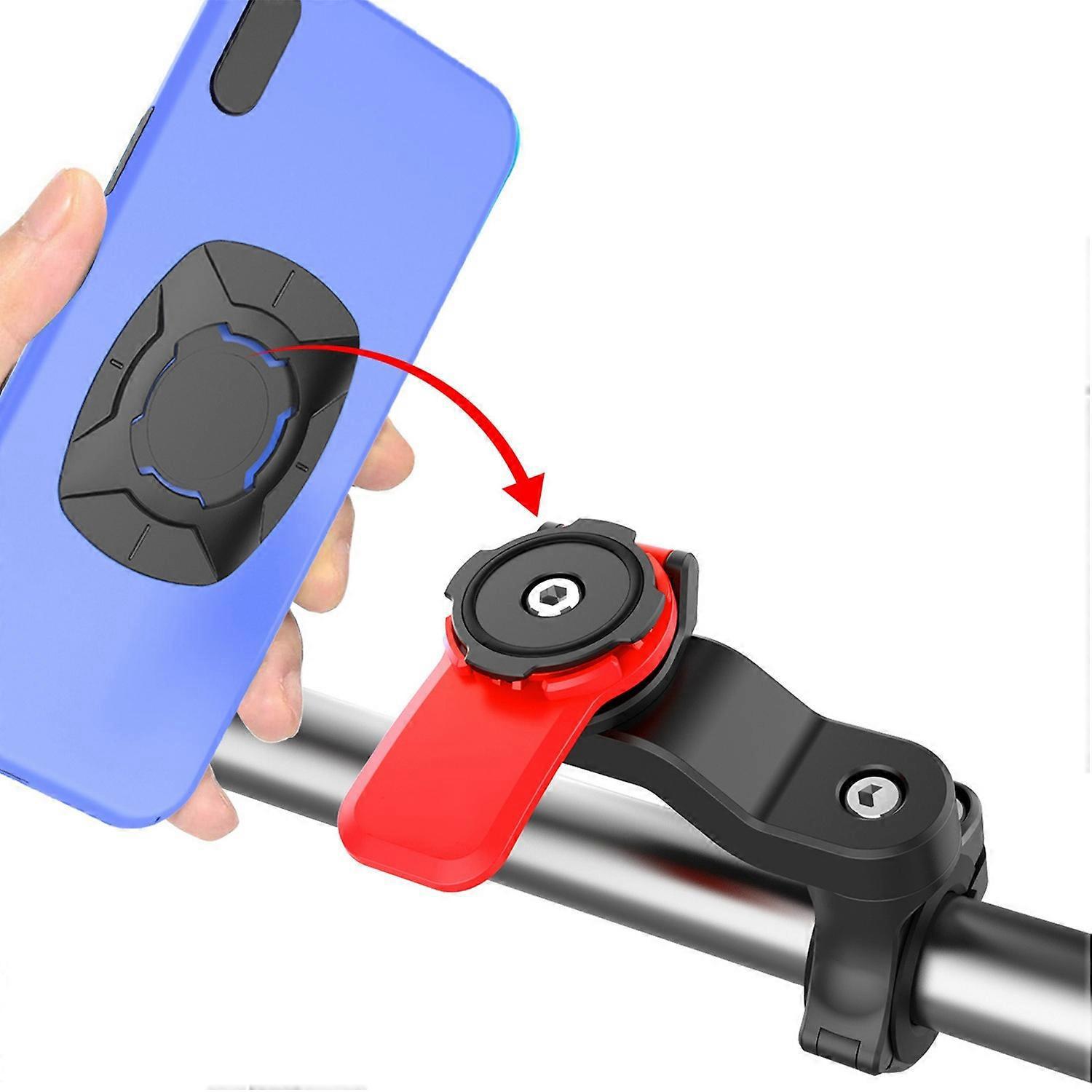Fahrrad-handyhalterung, Verstellbar, Drehbar, Stoßfest, Für Motorrad/elektroroller