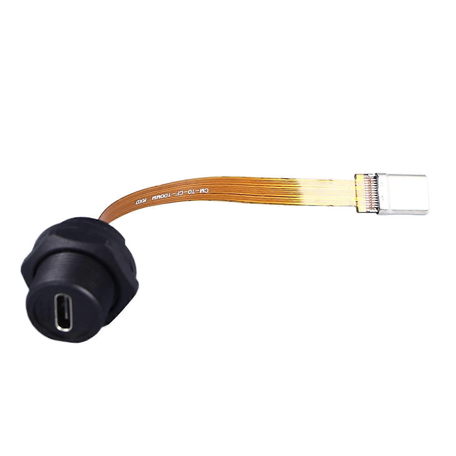 Typ C 3.1 Stecker-kabeladapter Mit Gewinde, 0,1 Meter Lang, Für Industrielle Anwendungen