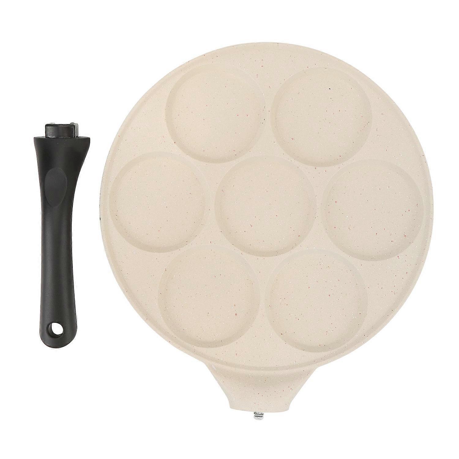 Pfannkuchenpfanne, Antihaftbeschichtete Aluminiumlegierung, Hocheffizienter Ergonomischer Griff, Eierpfanne Für Hamburger, Frühstück