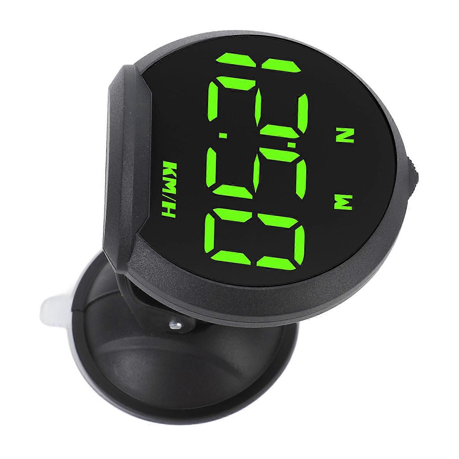 Gps-hud Geschwindigkeit Richtung Fahrstrecke Geschwindigkeitsalarm Multifunktionales Universelles Led-gps-display