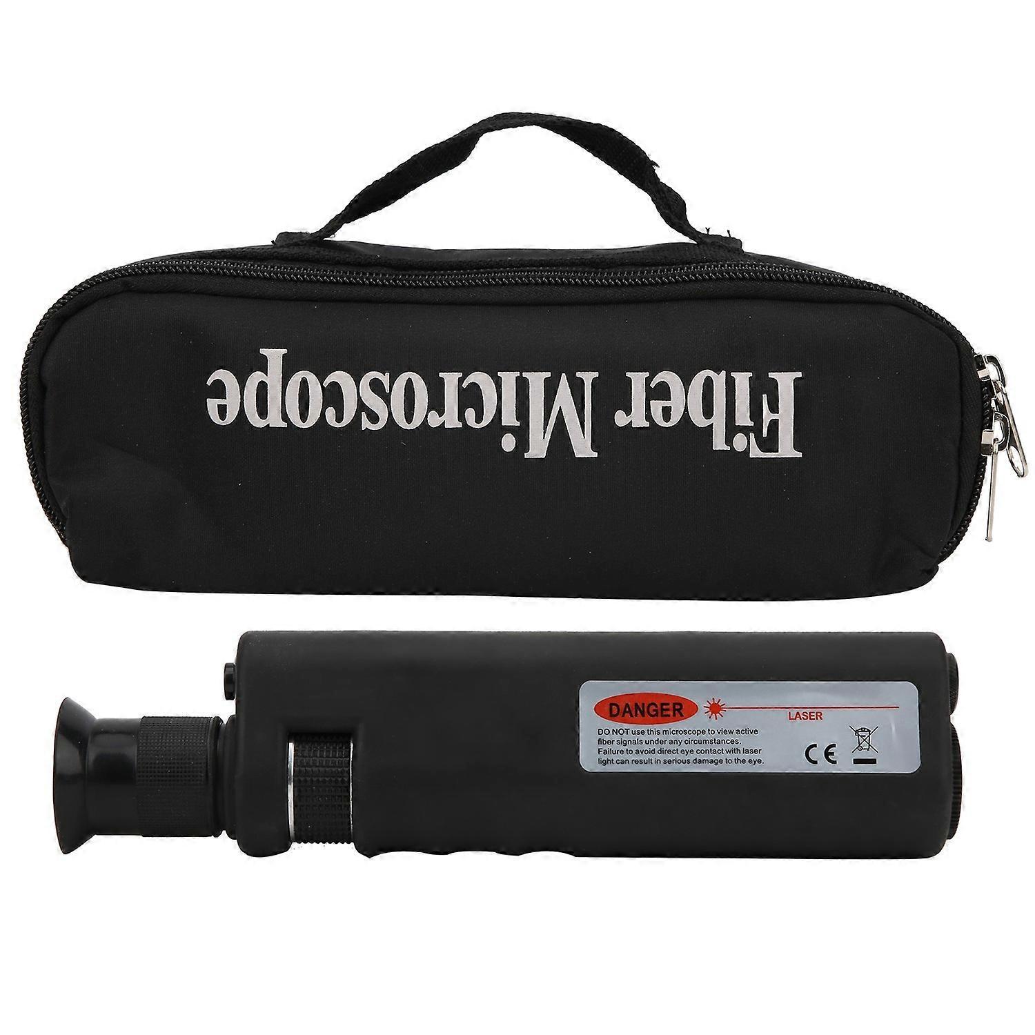 Handmikroskop Mit Faseroptischer Optik, Endflächendetektor, Vergrößerungsglas, Diagnosewerkzeug, 200-facher Adapter 1.