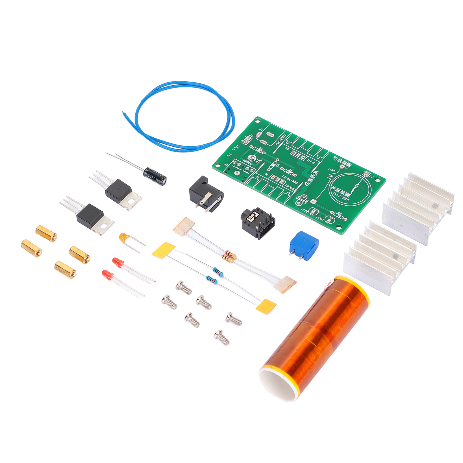 Musikspulen-bausatz Mini-plasma-lautsprecher Drahtloses Übertragungsset 15w Dc 15-24v Zum Selbermachen