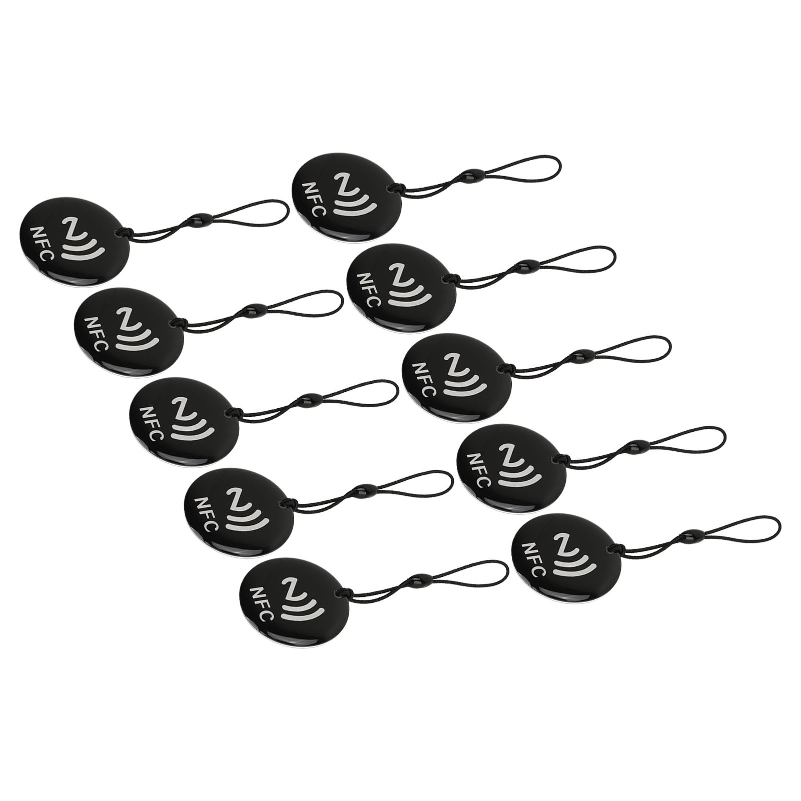 10 Nfc-karten, 8 Kbit Speicher, 13,56 Mhz, 106 Kb, Wiederbeschreibbar, Wasserdicht, Ic-karte