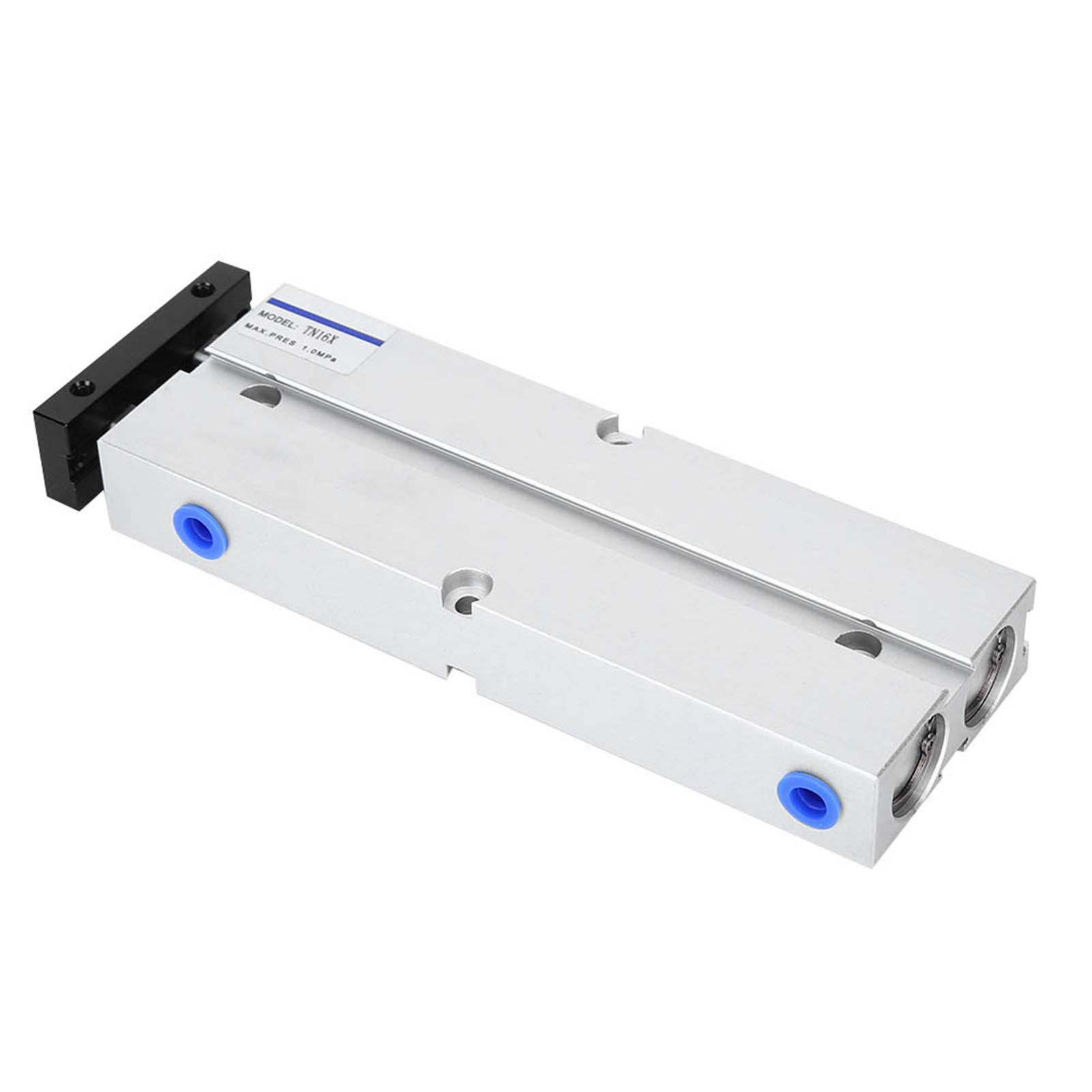 Luftzylinder, Pneumatisch, Doppeltwirkend, Aluminiumlegierung, Rostfrei, Tn16, 0,10,9 Mpa, 10200 Mm (tn16x200-s)