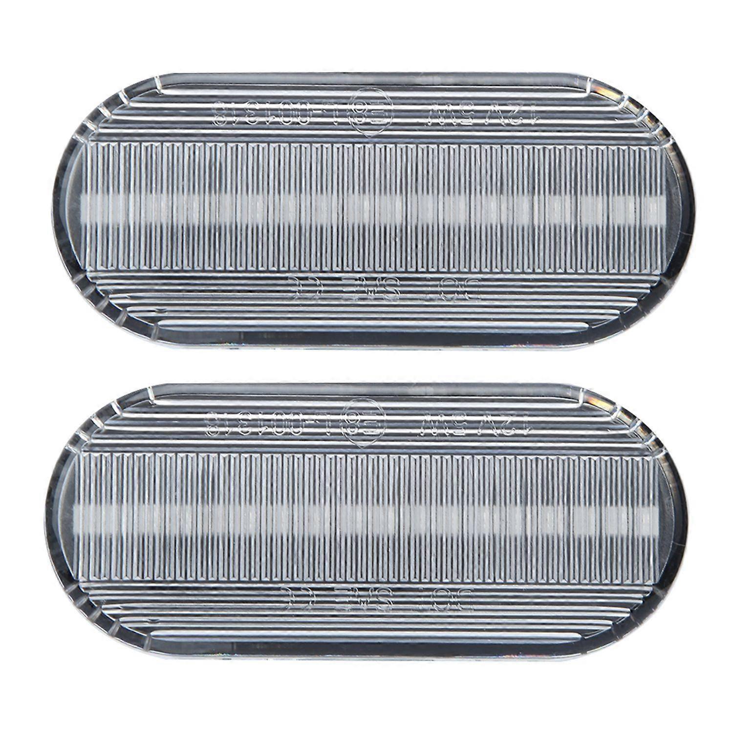 Paar Dc12v 18 Leds 3200k Seitenmarkierungsleuchten Mit Sequenziellem Blinklicht, Passend Für Ford Focus Mk2 2004.11-2007