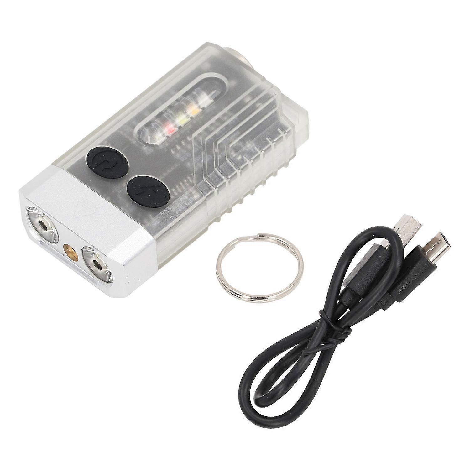 Led-taschenlampe 1000 Lm, 5 Helligkeitsstufen, Magnetische Multifunktions-taschenlampe Mit 5 Km Rotlicht Und Summer