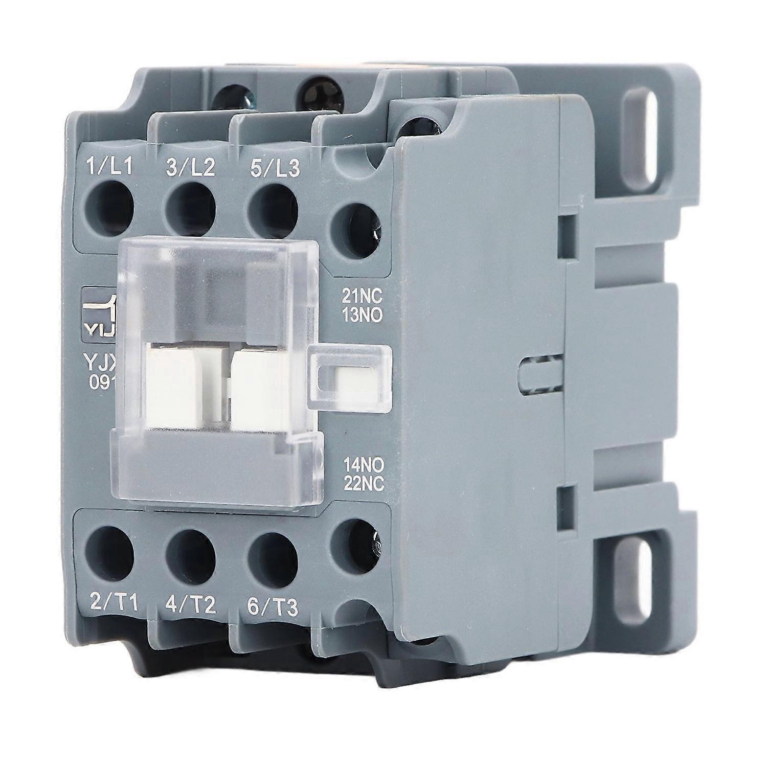 9a Universal-wechselstromschütz 1ö 1ö Hilfskontakt Elektrischer Schütz 35mm Schienenmontage Yjx2‑0911 A
