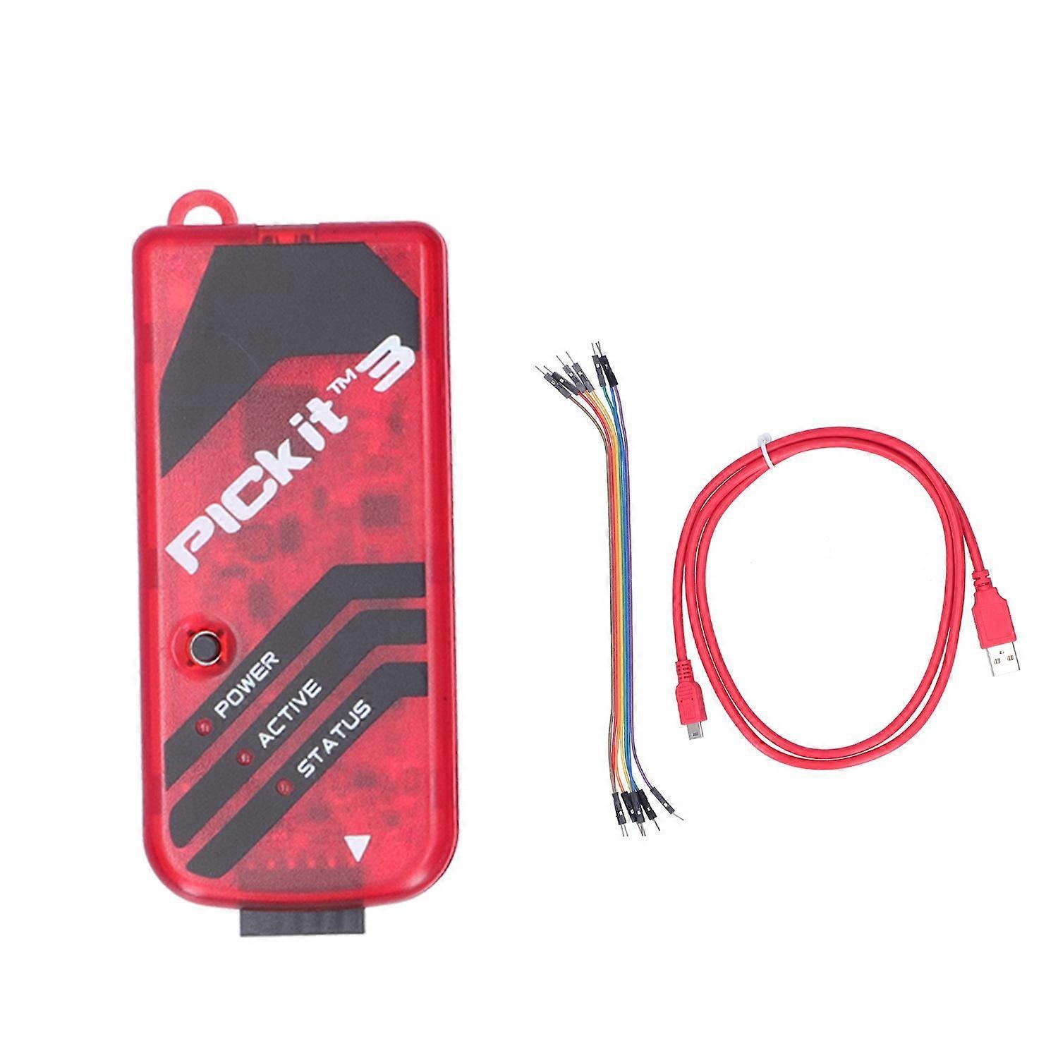 Pickit3 Programmiergerät Resin Pic Simulator Mikrocontroller Programmierkit Mit Usb-kabel Für Anfänger