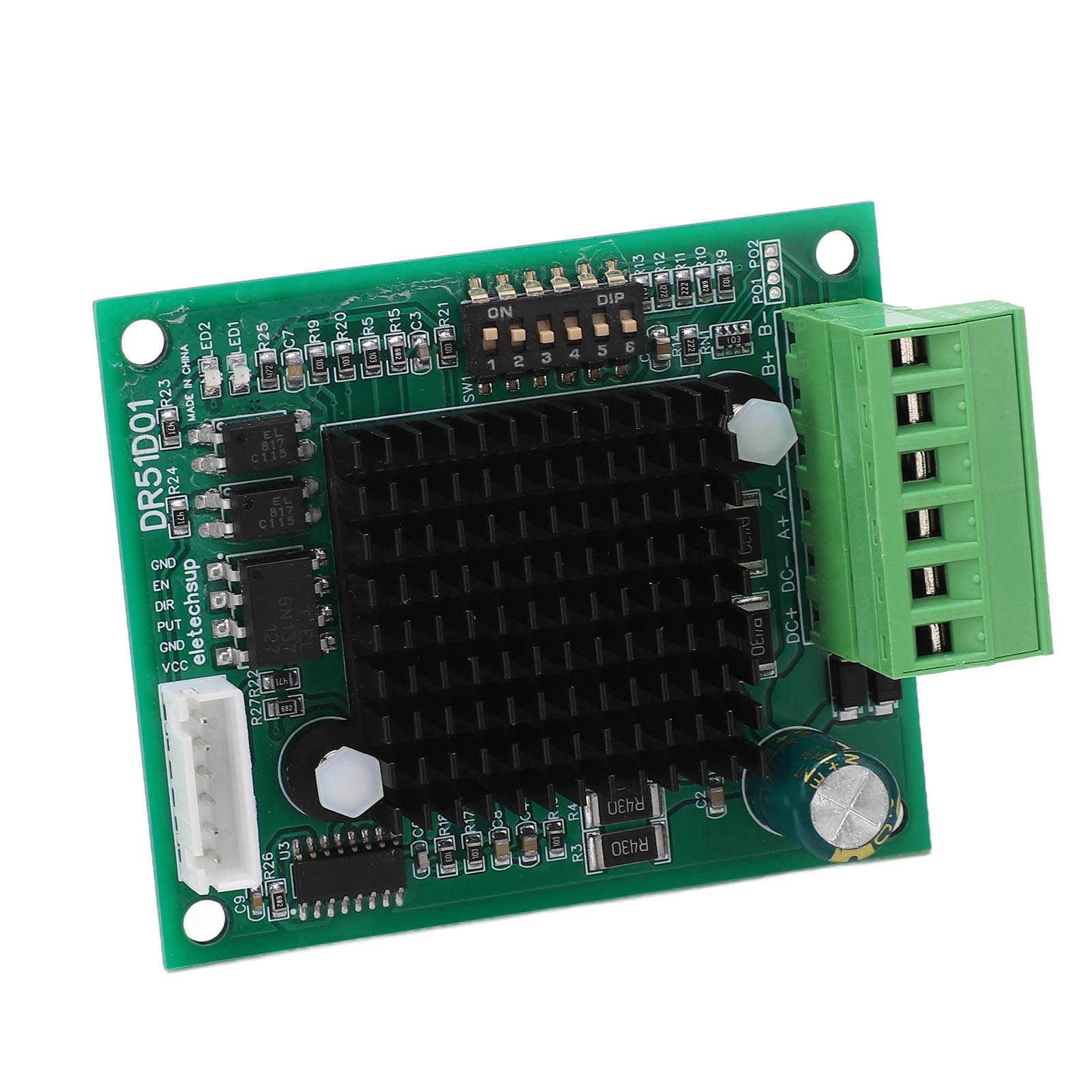 Schrittmotortreiber-modulplatine, Cnc-steuerung, Elektronische Bauteile, 3 A, Dc 10–30 V