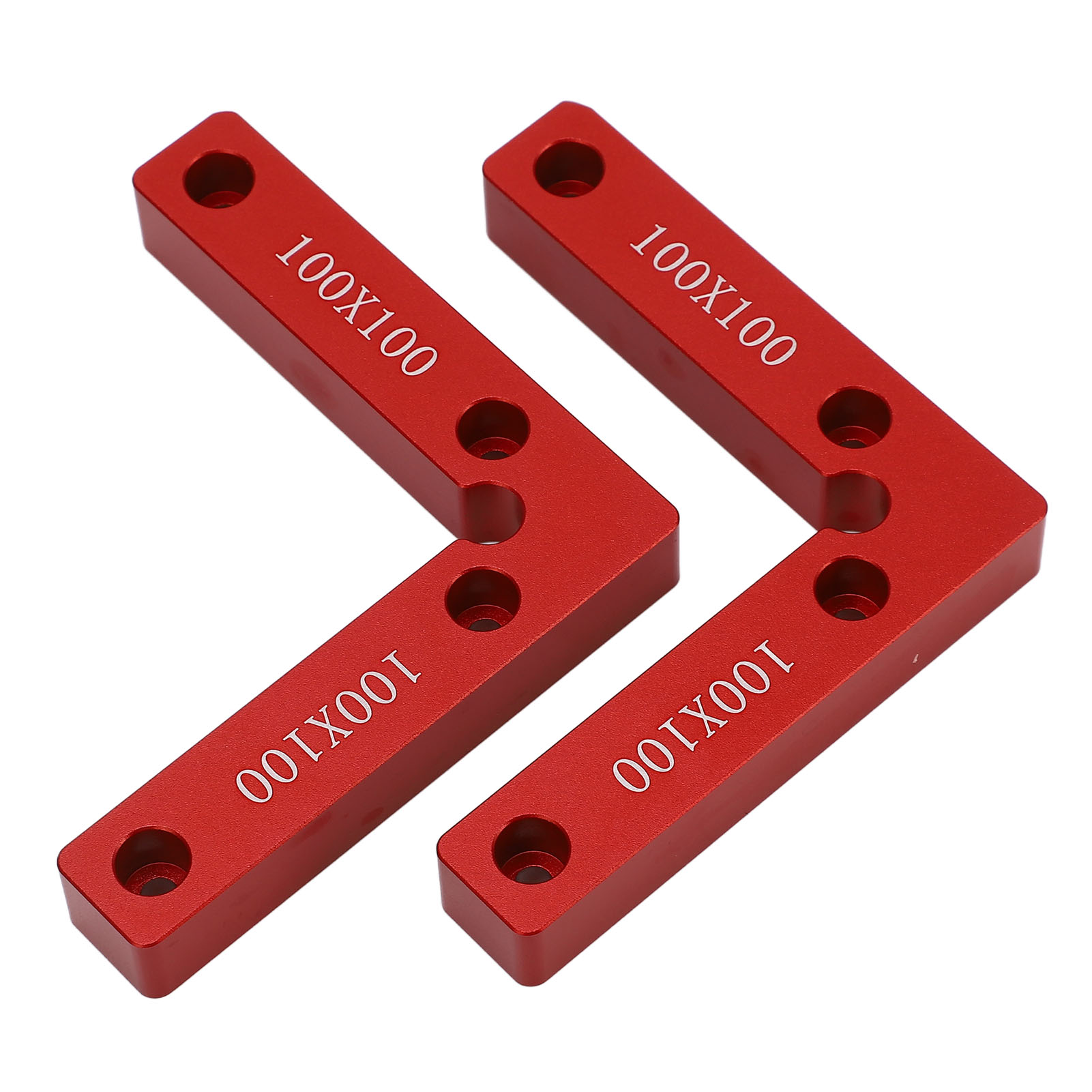 90°-positionierwinkel 100 X 100 Mm, Rechtwinklige Klemme, Aluminiumlegierung, Eckwinkel Für Holzbearbeitung