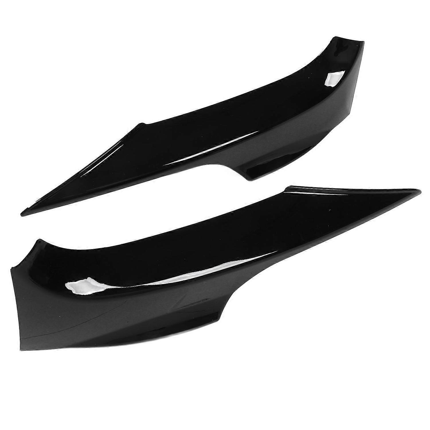 2 Stück Glänzend Schwarze Frontstoßstangenlippe Links Rechts Für 3er E92 E93 M Sport 2006–2009