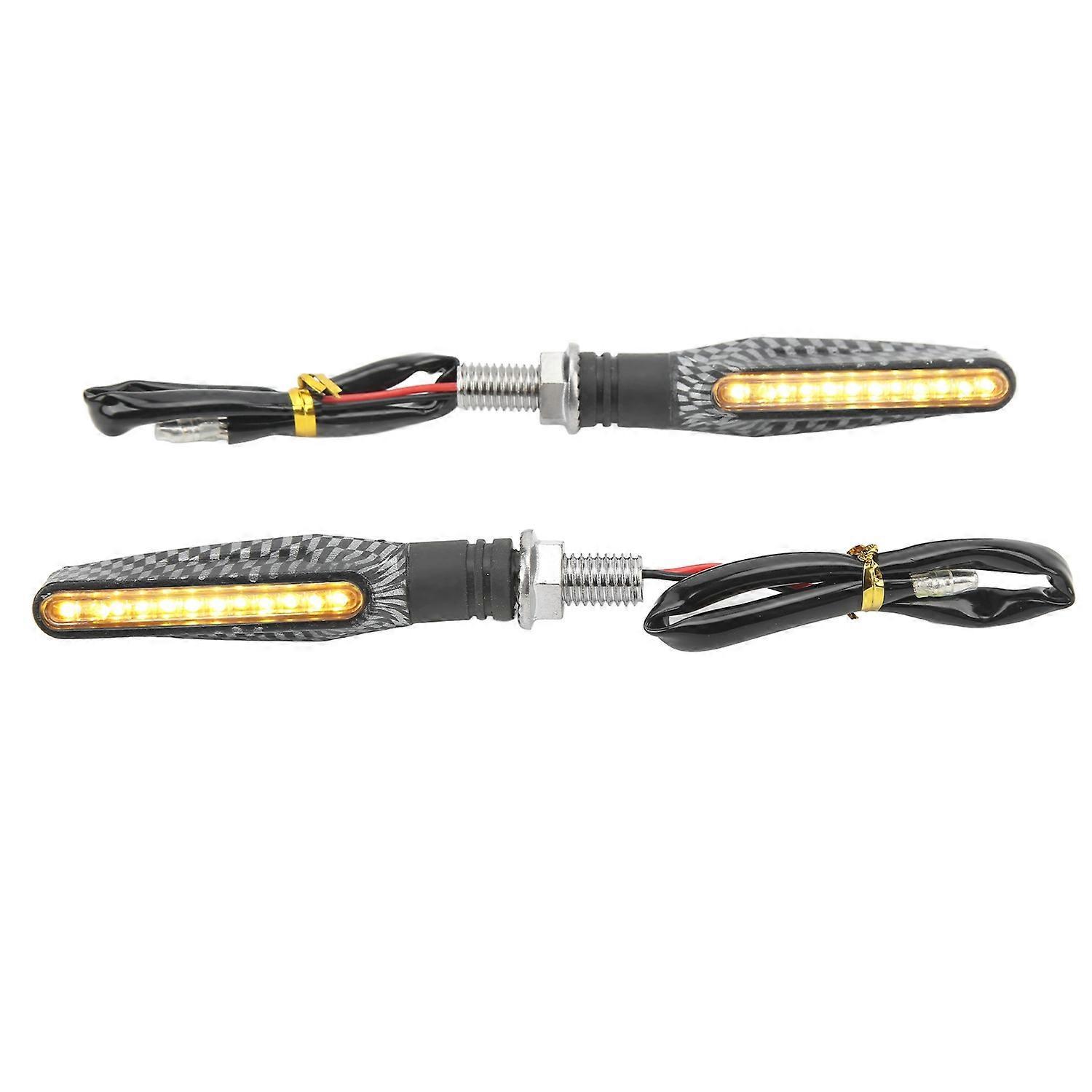1 Paar 12v Led-blinker Für Motorräder, Geeignet Für Sport-, Straßen-, Offroad- Und Chopper-motorräder