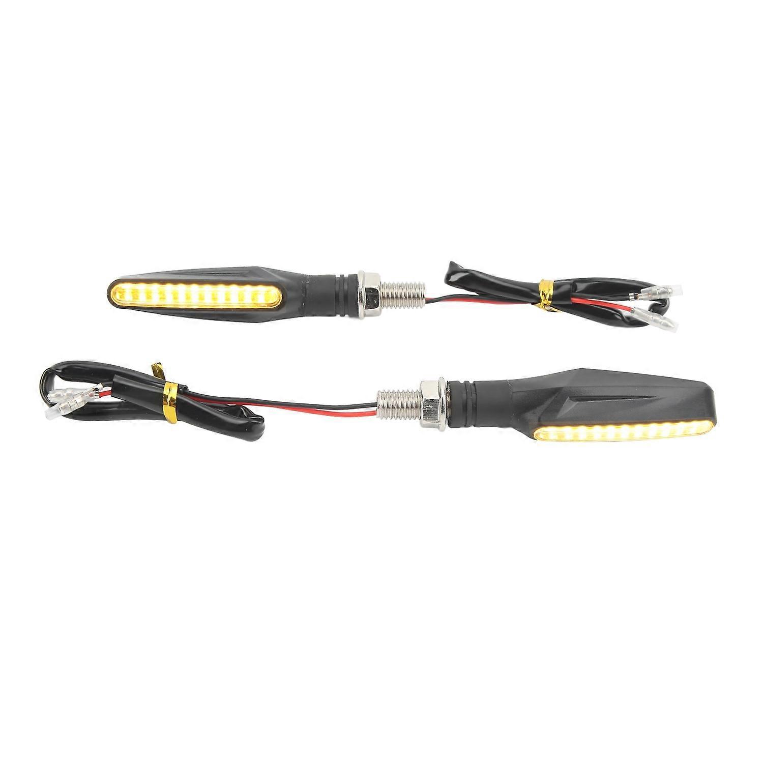 Paar 12v Led-blinker Für Motorrad, Geeignet Für Sport-, Straßen-, Offroad- Und Chopper-motorräder B