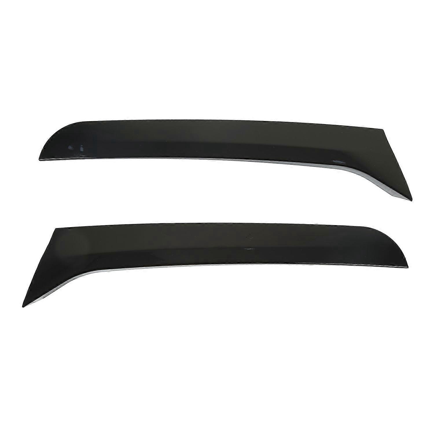 2 Stück Heckscheibenspoiler, Glänzend Schwarz, Links/rechts, Seitenflügelabdeckung/splitterleiste Für Sharan 2011–2022