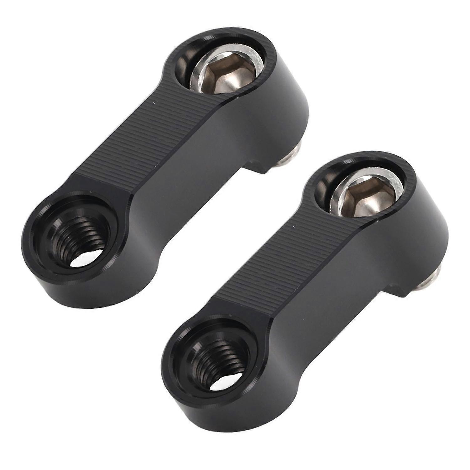 Paar 10 Mm/0,39 Zoll Motorrad-spiegelhalterungs-erhöhungsadapter Als Ersatz Für Nmax 155 125 Ab 2015
