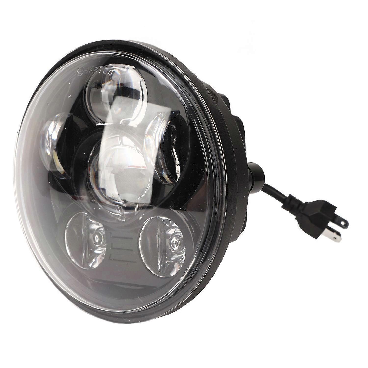 Dc 10–60 V 5,75 Zoll Motorrad-frontscheinwerfer Mit Led, 45 W, Weißes Licht, Runder Scheinwerfer, Ersatz Für Davids