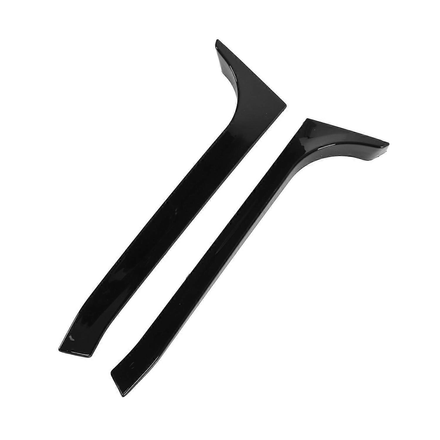 Stück Heckscheiben-seitenspoiler, Glänzend Schwarz, Links/rechts, Abs, Hitzebeständig, Ersatz Für Gtr 2008–2013