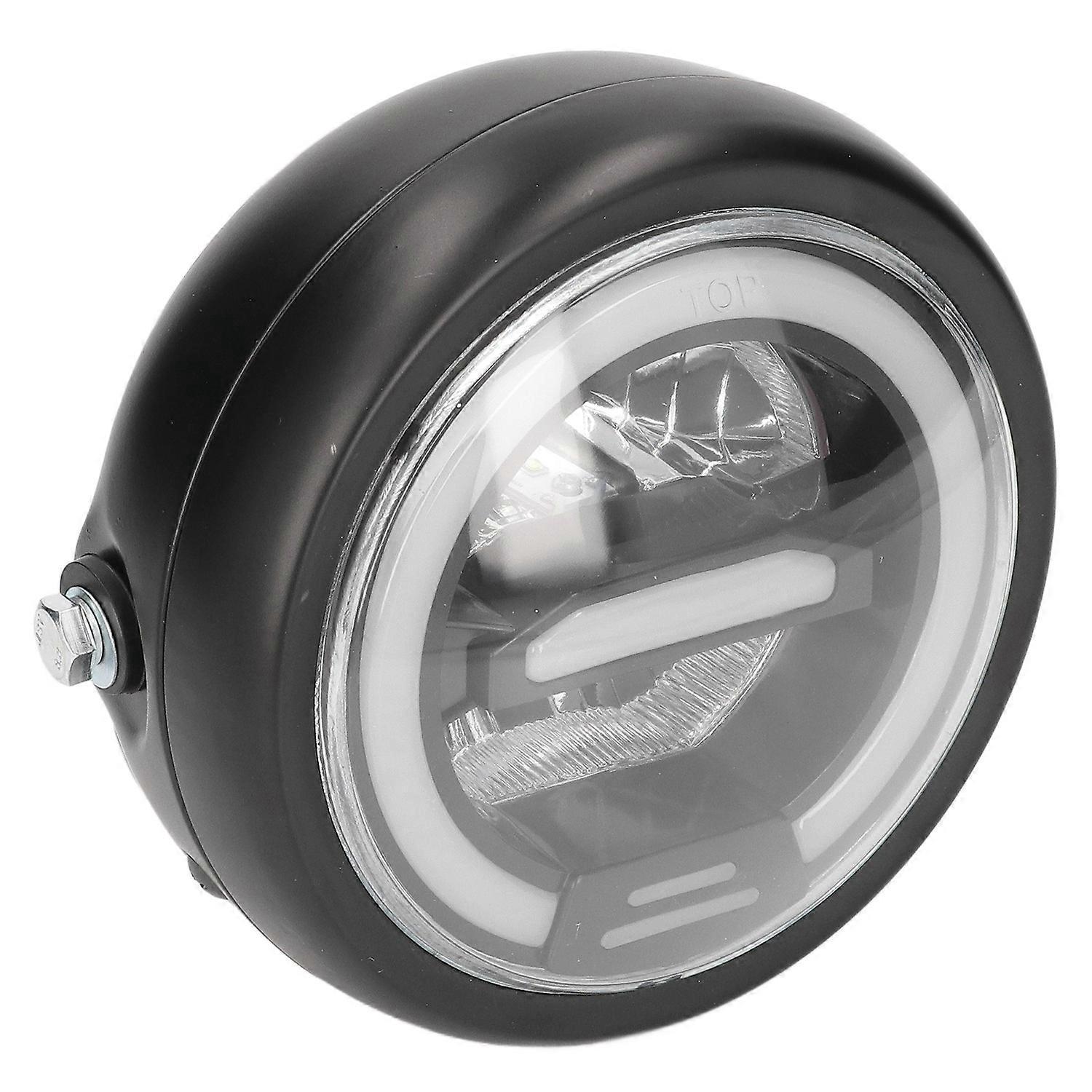 6,5 Zoll Motorradscheinwerfer, Rund, Led, Dc12v, Wasserdicht, Für Roller Und Motocross