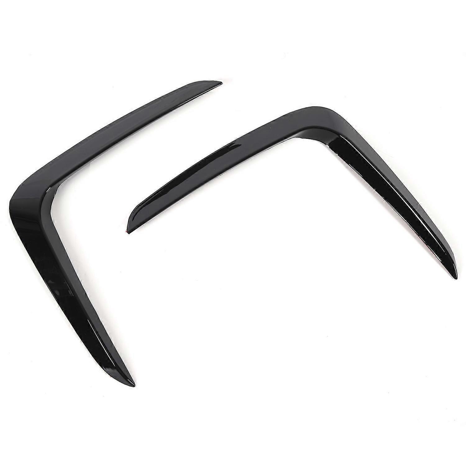 2 Stück Frontstoßstangen-lüftungsschlitzblenden, Glänzend Schwarz, Links Und Rechts, Spoilerblenden Für X3 X4 G01 G02 M Sport 2
