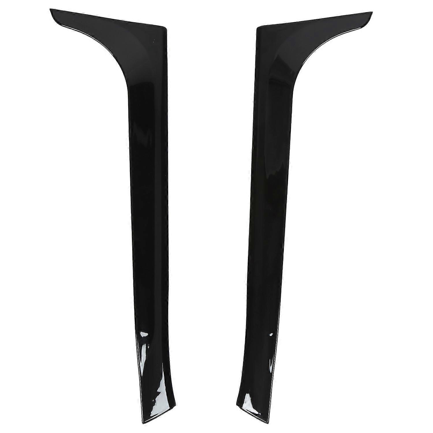Paar Heckscheiben-seitenspoiler Links/rechts, Glänzend Schwarz, Modifikation/ersatz Für Mk6 2008–2013