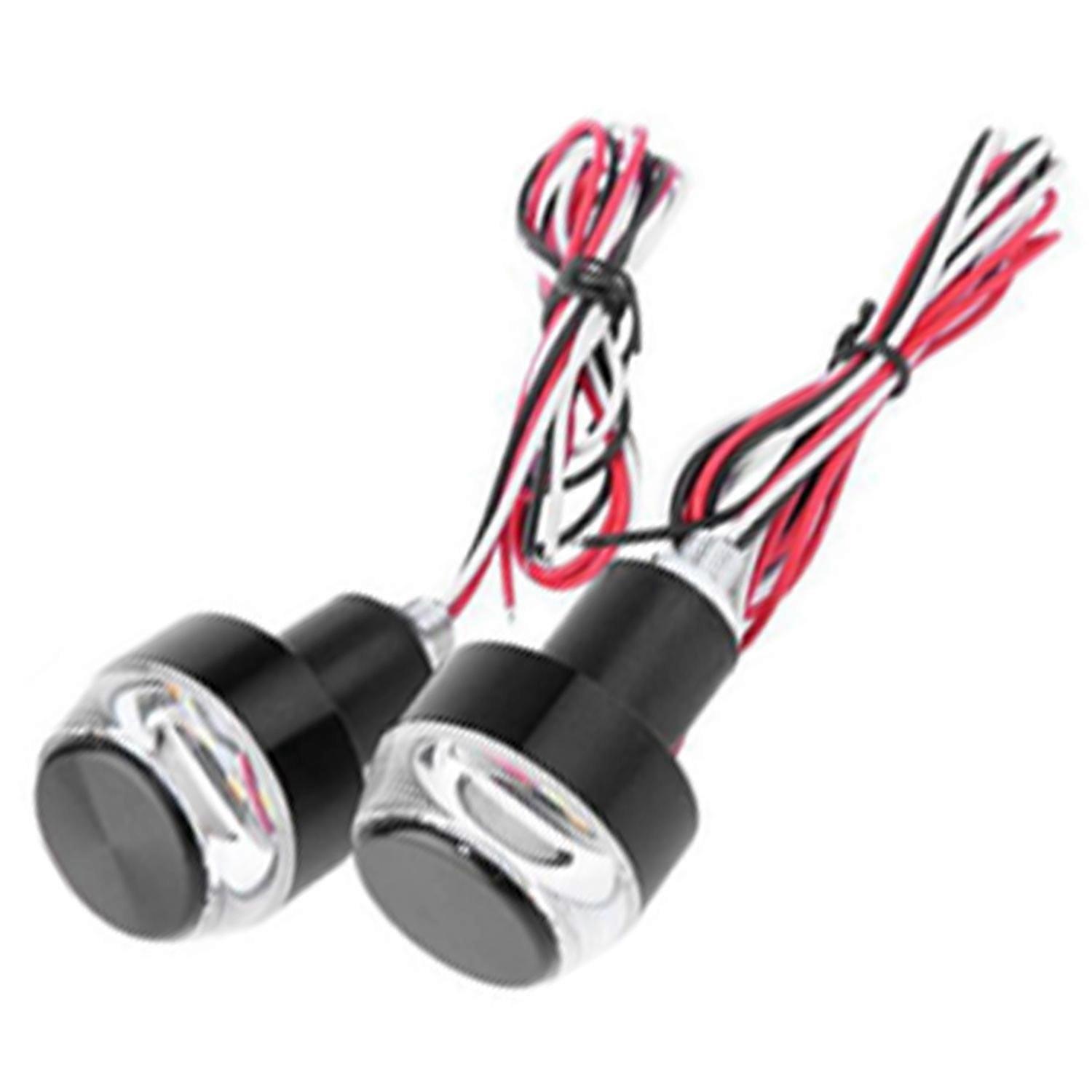 Stück Motorrad-led-blinker, Universell, Hohe Helligkeit, 12 V Dc, 6000 K, Weißes Und Gelbes Licht