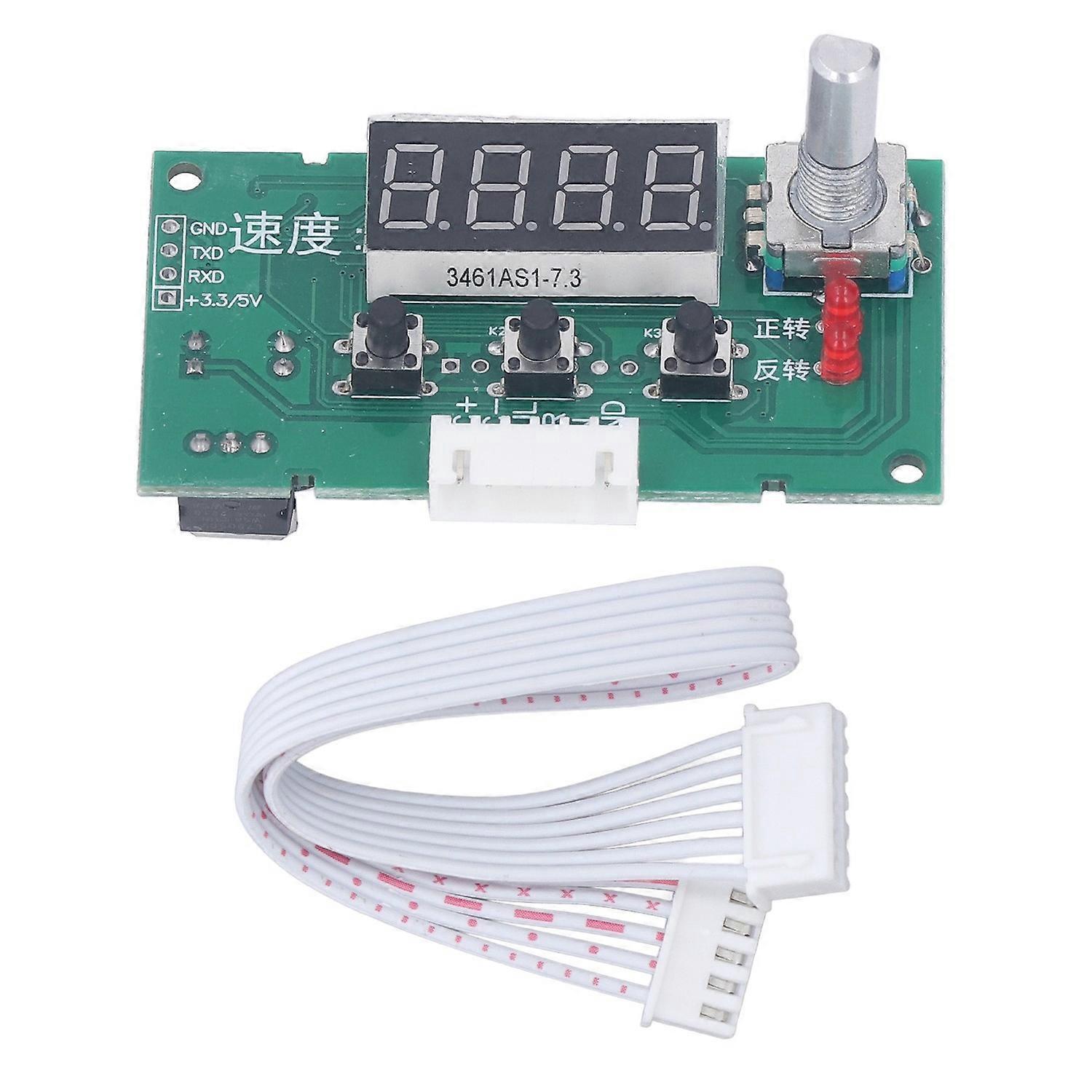 Schrittmotor-controllerplatine, Programmierbare Drehzahlregelung, Schrittantriebsimpuls Mit Jumperkabel