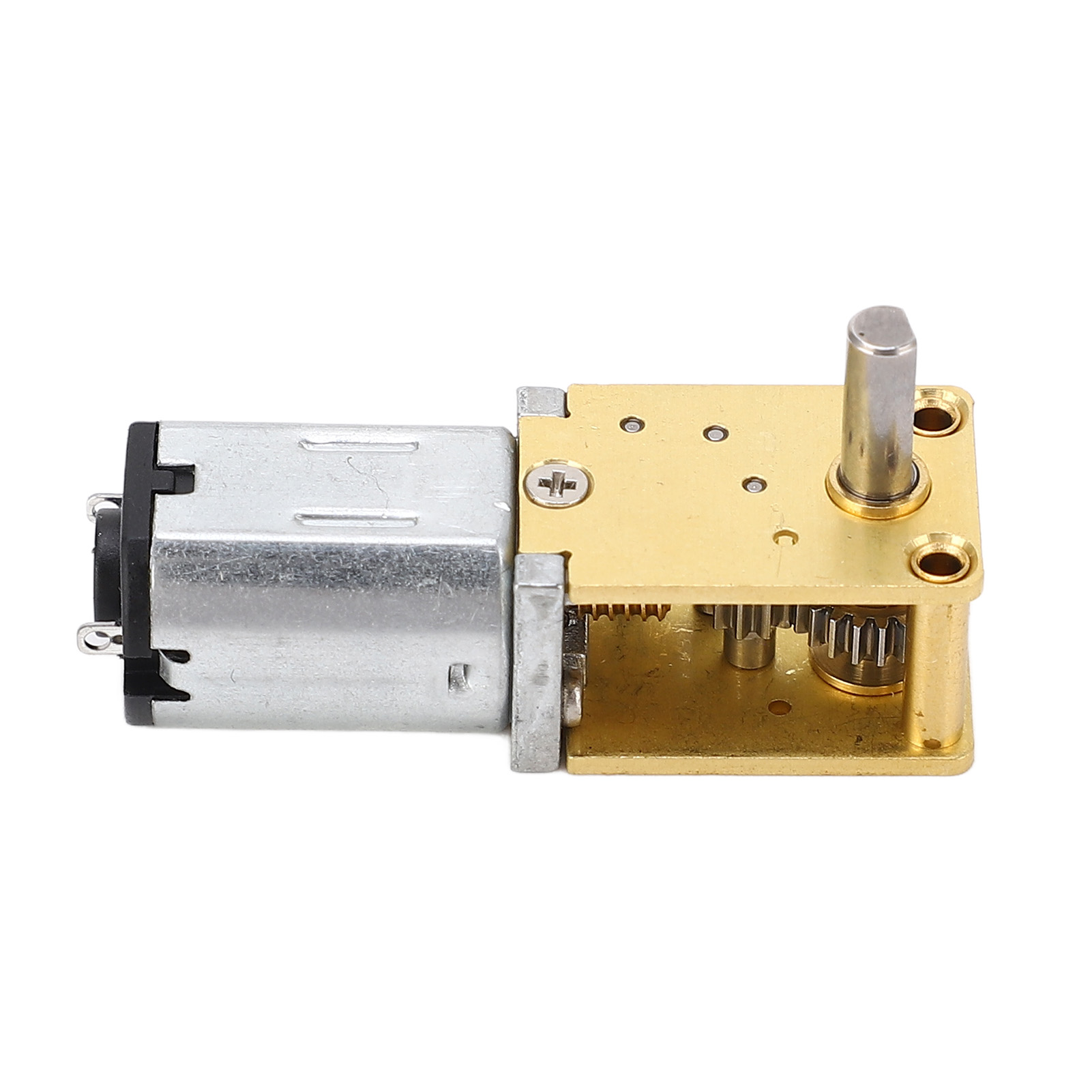 Turbo-schneckengetriebemotor, Mikrobürstenmotor, 12 V Gleichstrom, Mini-untersetzung, 1 Welle Mit Festem Sitz, 381 U/min, Übersetzung 1:42