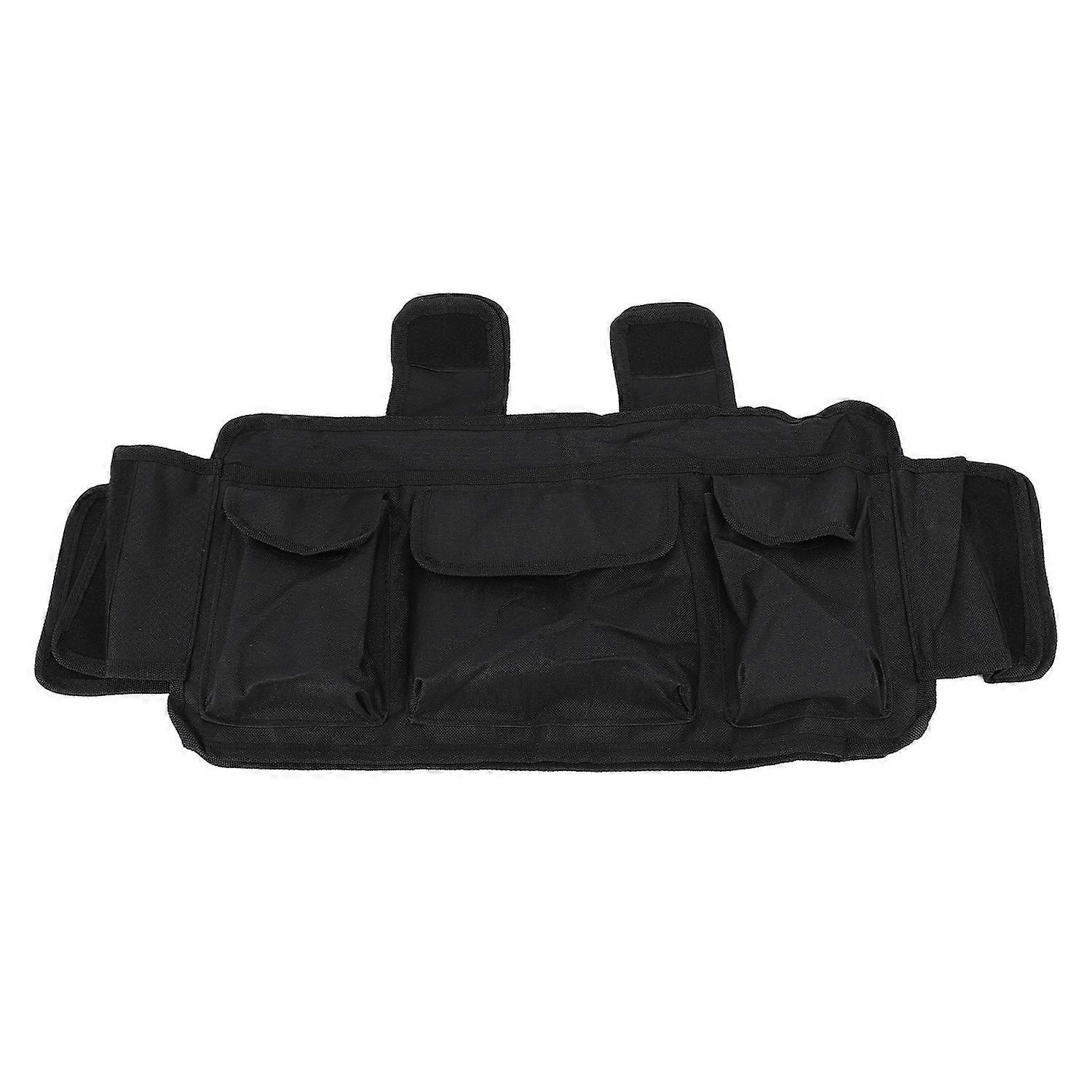 Rollatortasche Für Senioren, Faltbare Aufbewahrungstasche Aus Oxford-gewebe Mit Mehreren Fächern