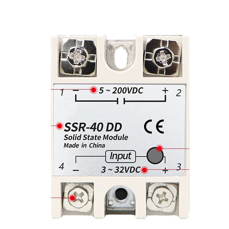 Halbleiterrelais Aus Reinem Rotkupfer Mit Intelligentem Chip, Stabiler Leistung Und Hoher Sicherheit, Ssr 40dd