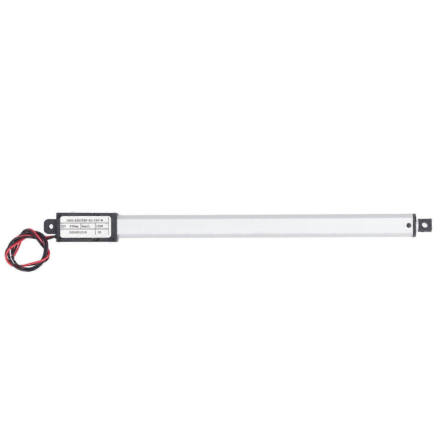 12v Elektrischer Linearantrieb, 200mm Hub, 4mm/s Linearantriebsmotor Für Medizinische Geräte, Automatisierung