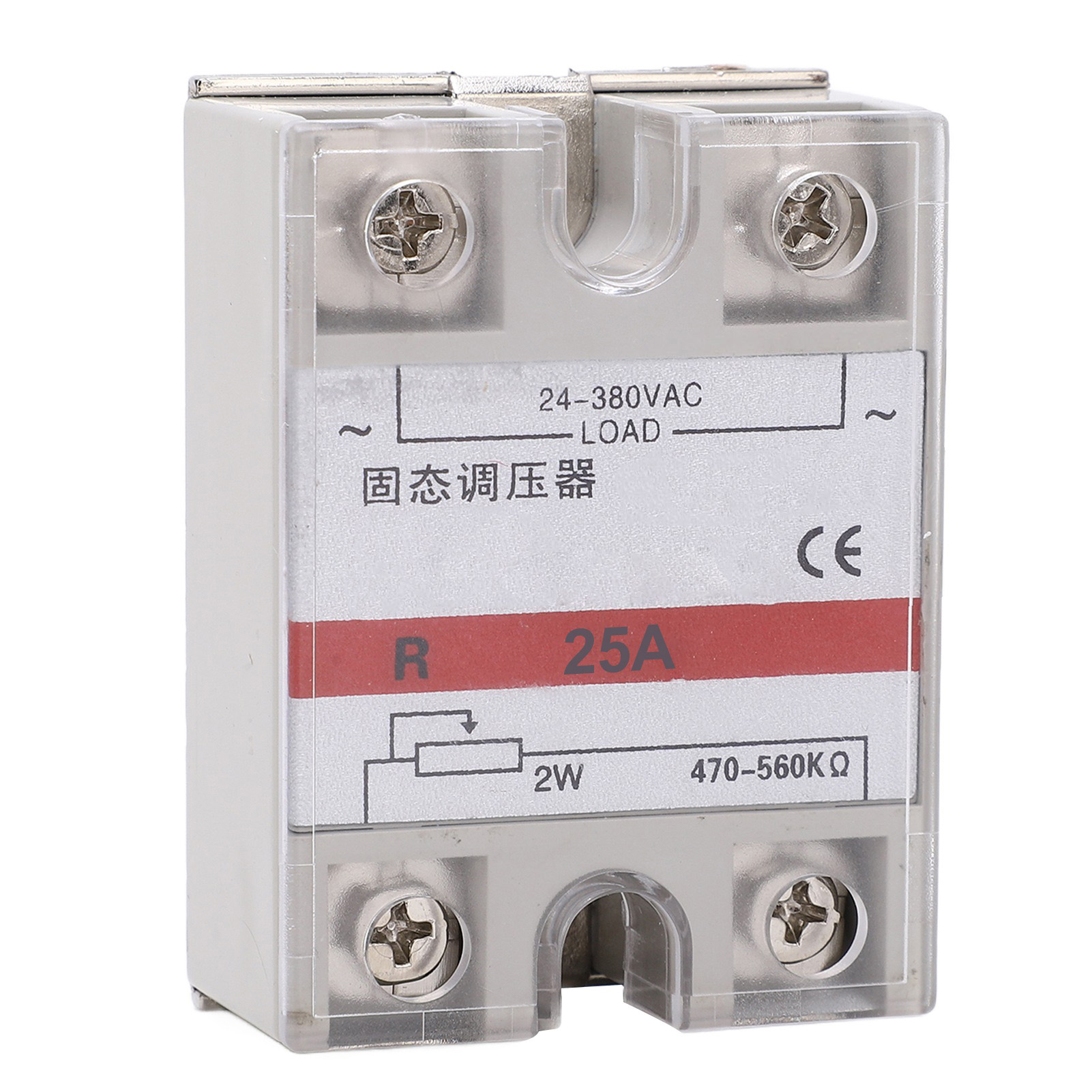 25-a-halbleiterrelaismodul Mit Metallkühlkörper, Ssvr-widerstandsspannungsregler 24–380 V Ac
