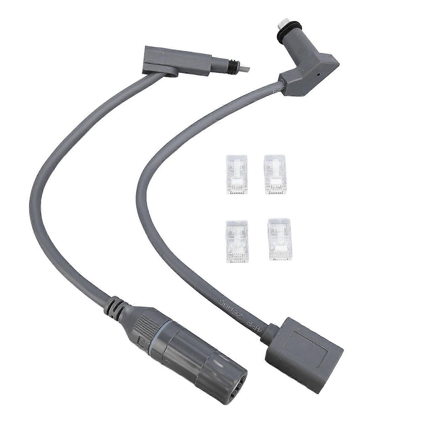 2 Stück Spx-stecker Auf Rj45-adapter, Stecker Auf Buchse, Kabelverlängerungsadapter Für Gen 2 Satellitenantenne