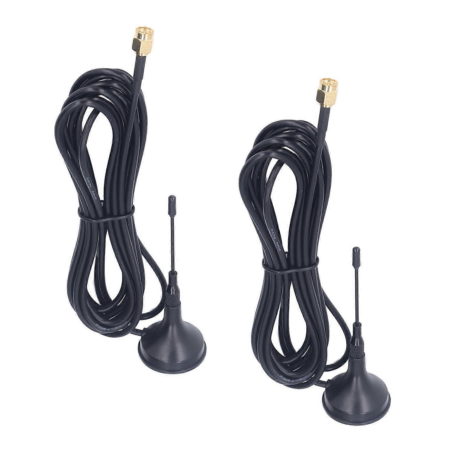 Stück Saugnapfantennen Gsm Mini Stark Magnetisch Sma Gprs 2g 3g Signalempfang Und -übertragung