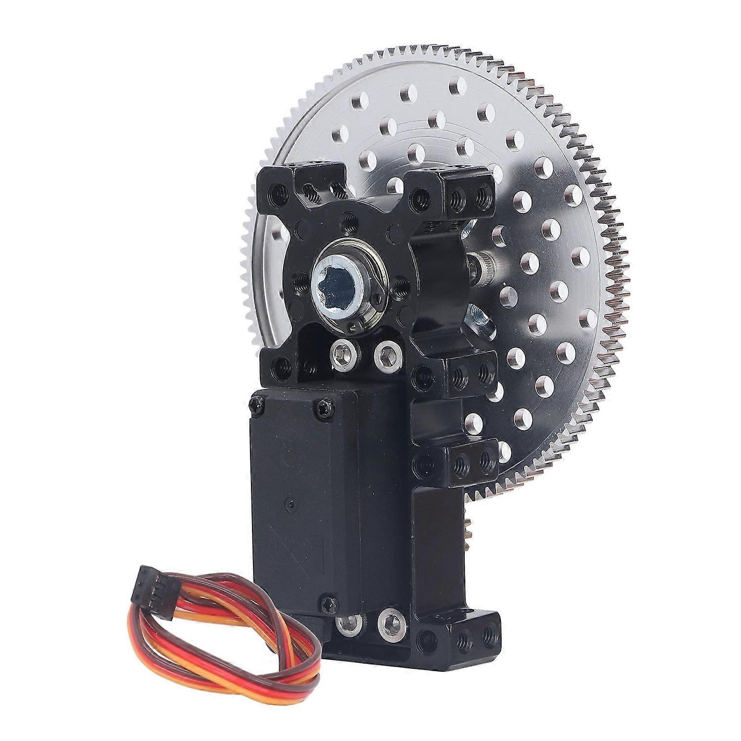 Servolenkgetriebe Aus Metall (aluminiumlegierung), Motorteile, 4,8 V Bis 6 V, Übersetzung 7:1, M4-gewindebohrung