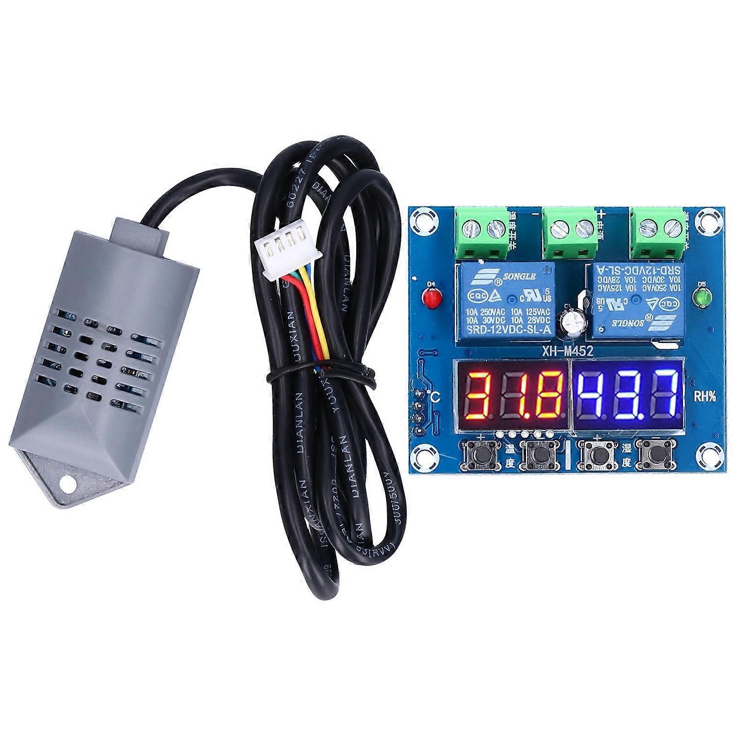 Temperatur- Und Feuchtigkeitsregelungsmodul Digitales Thermometer-hygrometer Xhm452 Dc12v