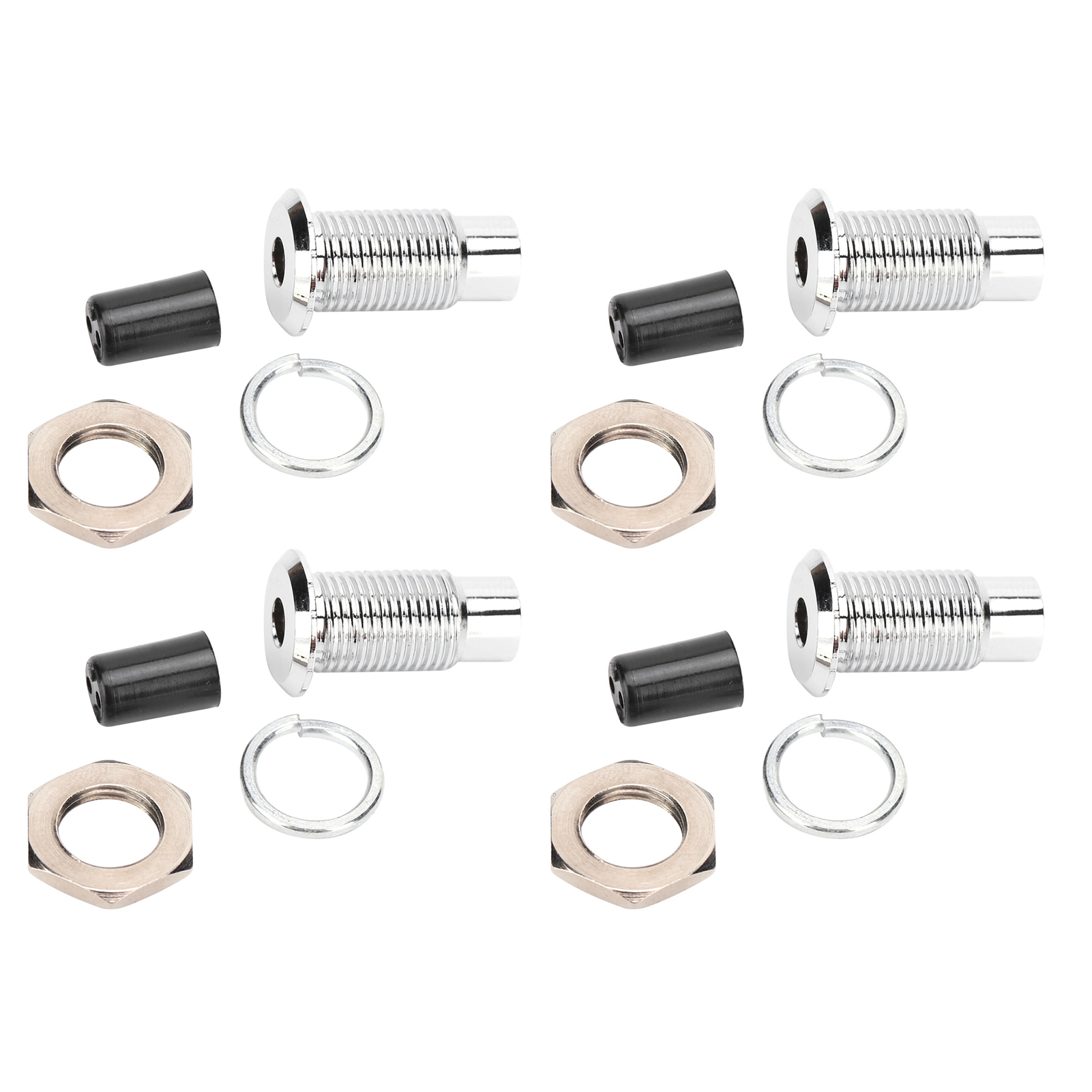 20 Stück Led-fassungen Mit Blendenmontage, Leuchtdioden, Flache Metallbasis Aus Messing, Industrielle Steuerung, 5 Mm