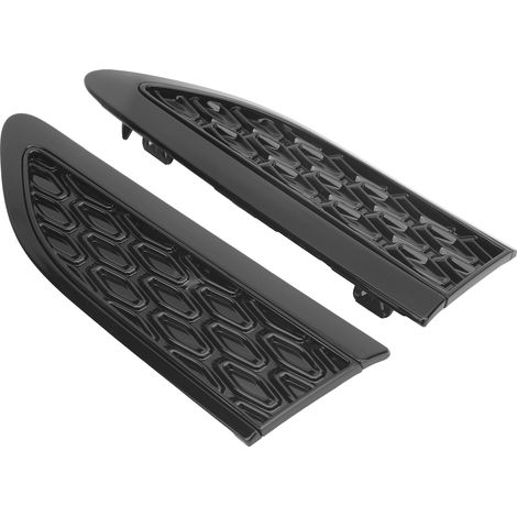 Seitenlüftungsgitter-abdeckung In Klavierlack-schwarz, Passend Für Land Rover Discovery Sport 2015–2021