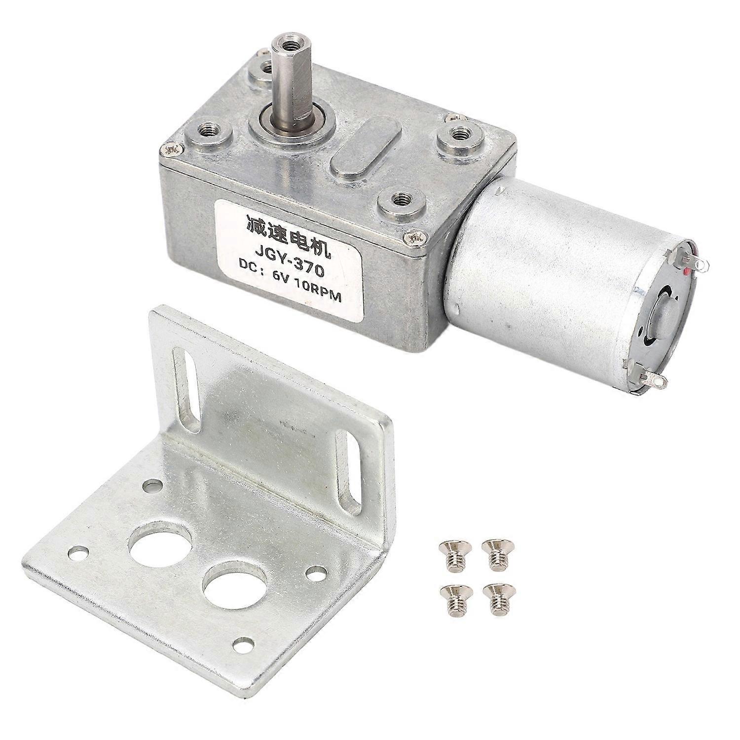 Schneckengetriebemotor Mit Hohem Drehmoment, 12 Mm, Einwellig, Selbsthemmend, Reversibel, Drehzahlreduzierung, Gleichstromturbine
