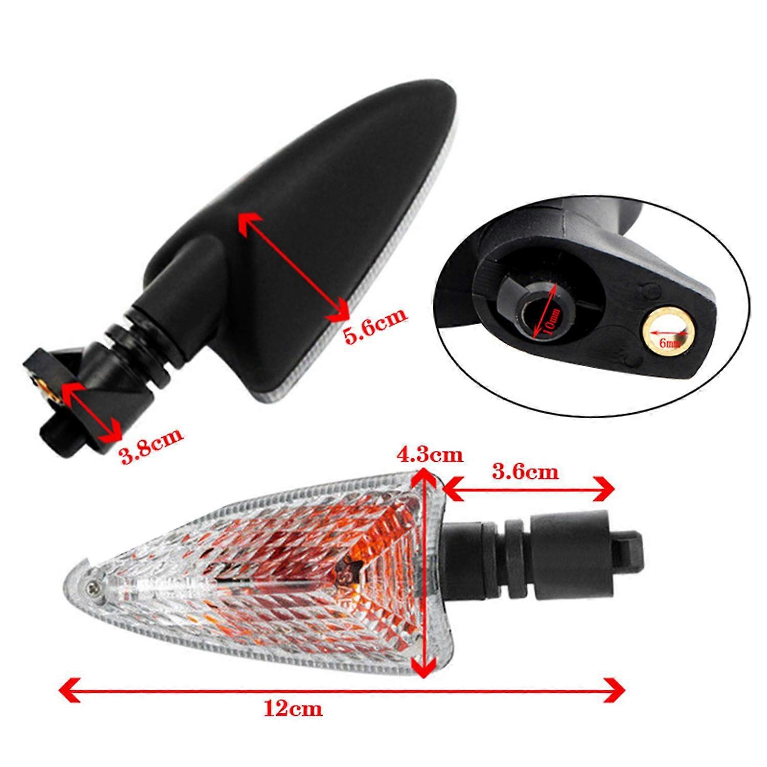 Blinker, Ein Paar Led-motorradblinker, 12v, Richtungsanzeigelampe Für Motorrad