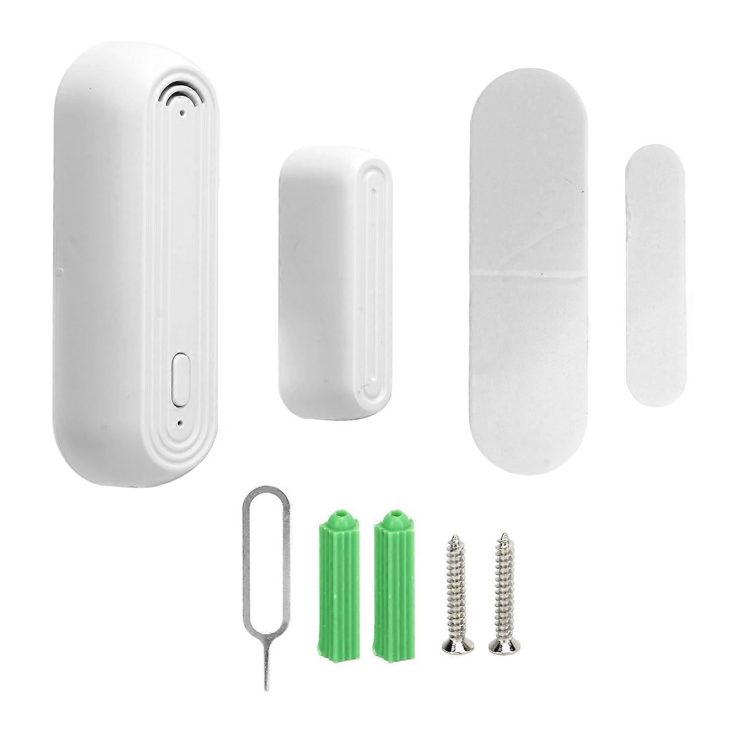 Stück Tür- Und Fensteralarmsensor, Kabellos, Intelligent, Türöffnungskontakt, Einbruchmelder Für Die Heimsicherheit