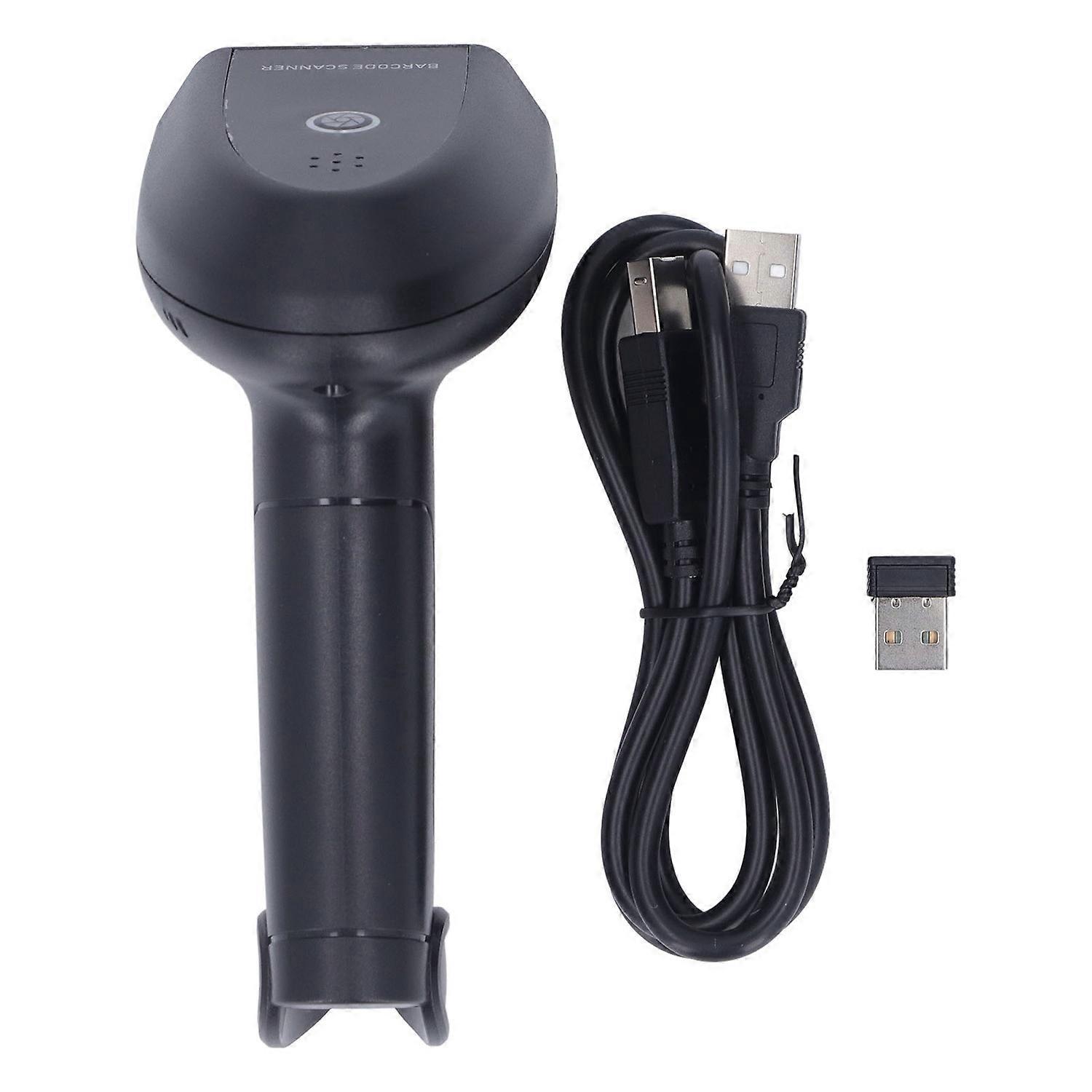 Barcode-scanner Bluetooth 2,4 Ghz Kabellos Ccd Rotlicht Wiederaufladbar 1d-code-lesegerät Für Einkaufszentrumslogistik