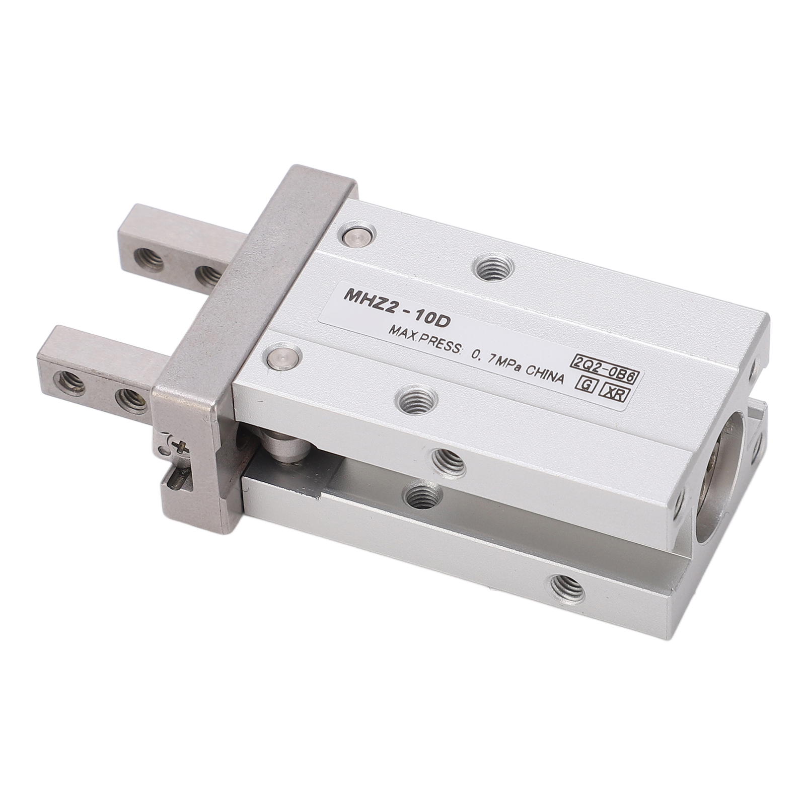 Smc-typ Pneumatik-fingerzylinder Aus Metall Mit Parallelgriff, Kleiner Luftzylinder, M3x0,5 Mm Gewinde