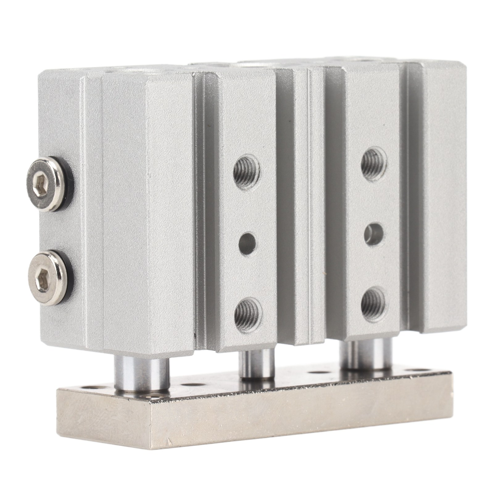 Luftzylinder, Pneumatisch, 3 Kolbenstangen, 3 Wellen, Doppeltwirkend, 0,15–1,0 Mpa, Tcm12 10s Zubehör