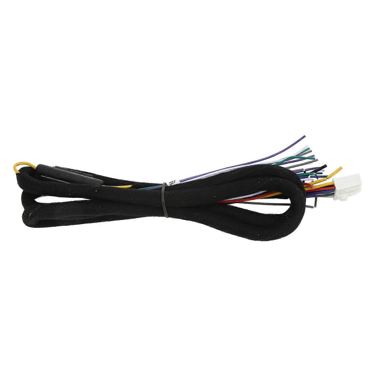 Dsp-verstärker-kabelbaum 12v 15a Universal Stabile Datenübertragung Hifi-radiostecker Für Autos