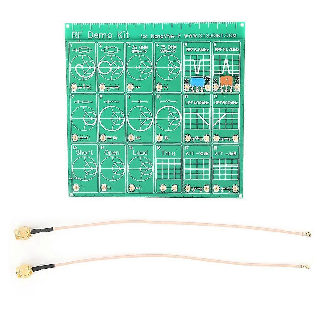 Hf-demo-kit, Hf-testerplatine, Dämpfungsmodul, Vektornetzwerkanalysatorplatine