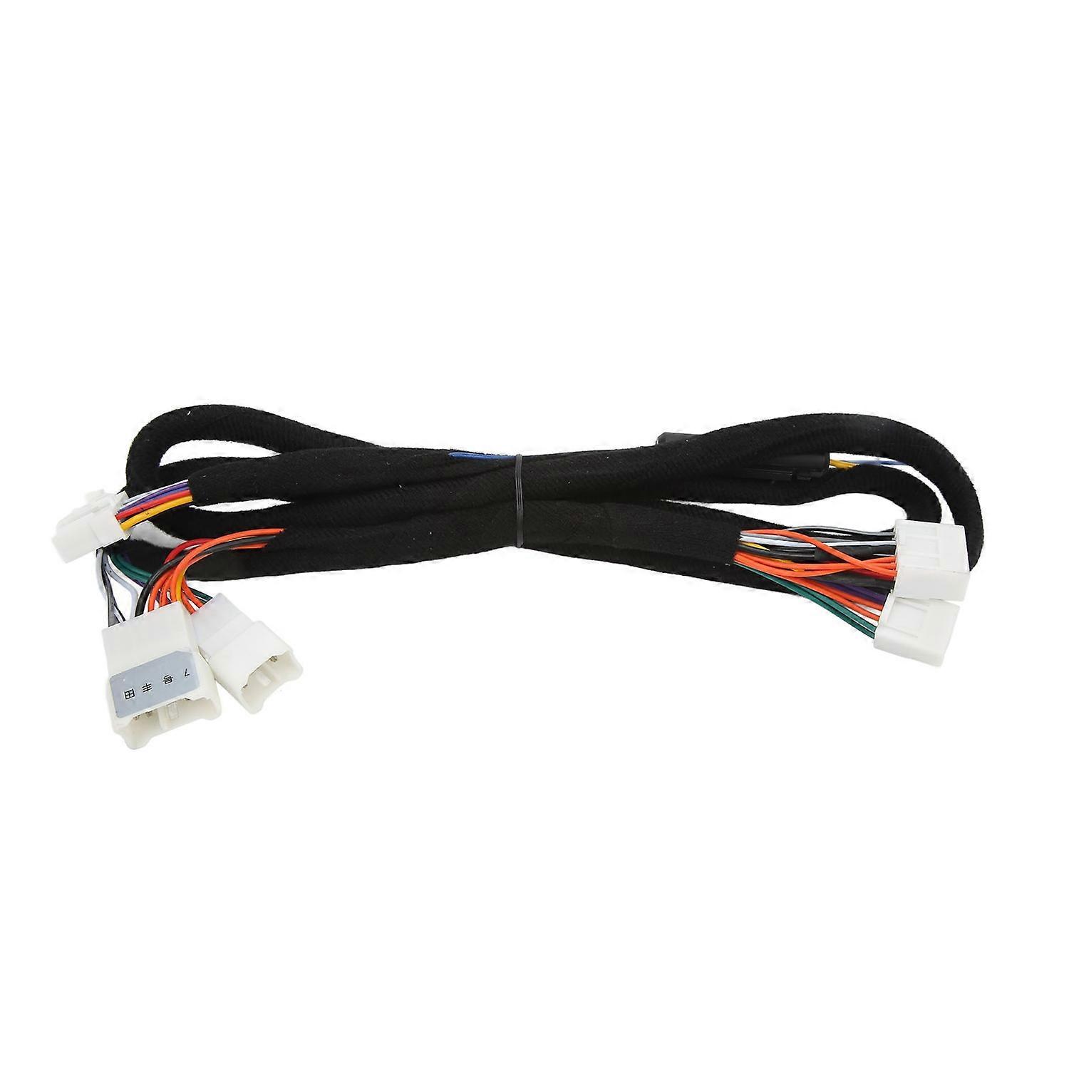Kfz-dsp-verstärker, Stecker 12v 15a, Plug & Play, Stabile Übertragung, Hifi, Abs, Hitzebeständig, Videokabelbaum