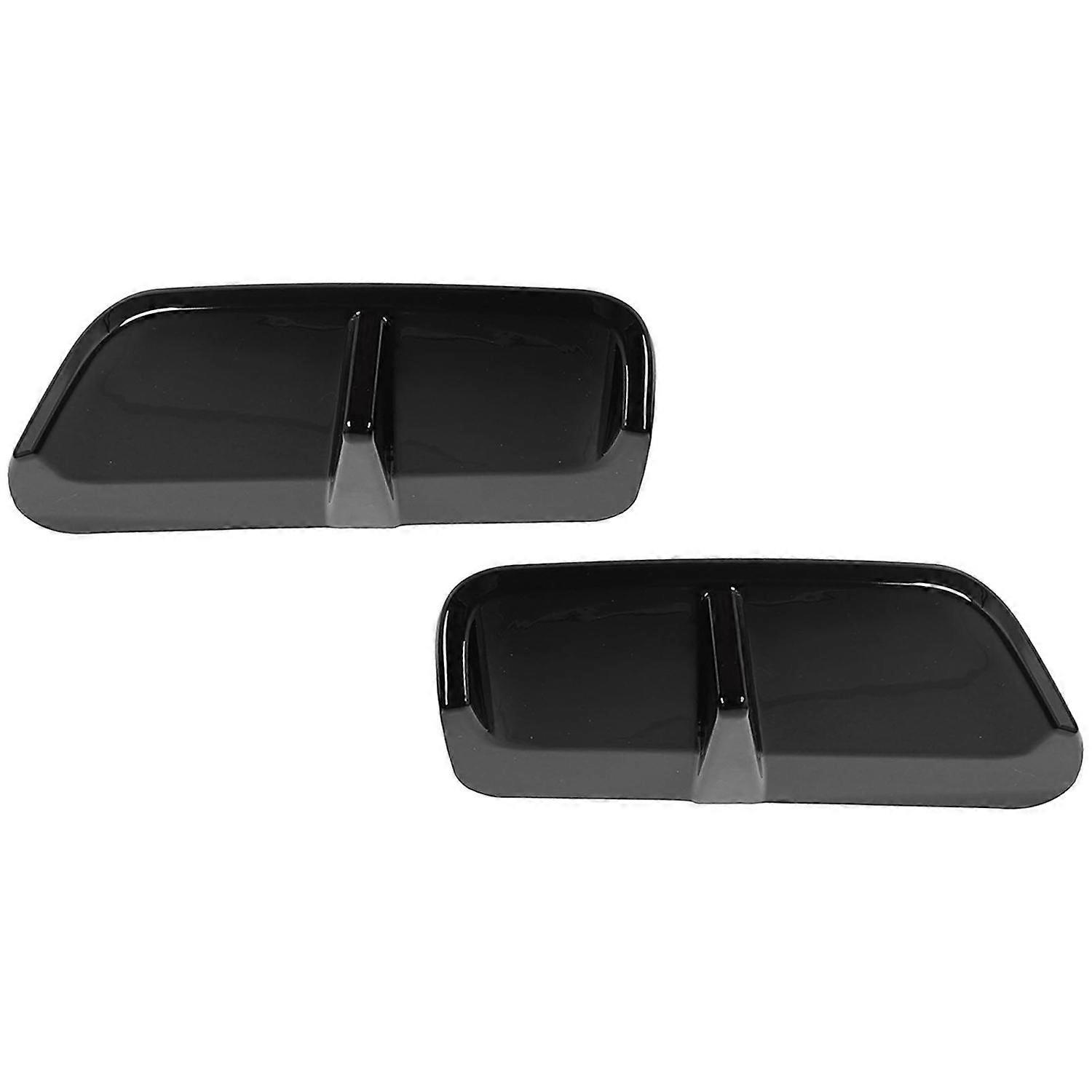 Paar Heckstoßstangen-lippendiffusoren, Glänzend Schwarz, Stylischer Look, Stoßstangenlippensplitter Für X1 Ix1 U11