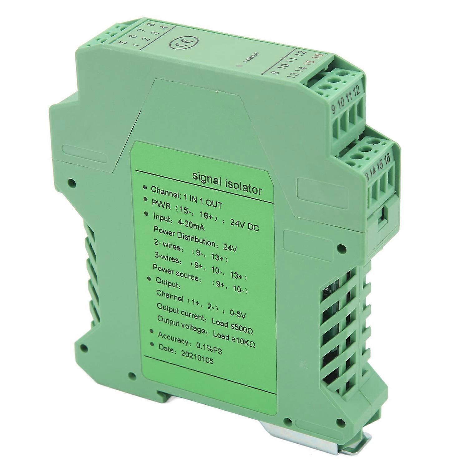 Gleichstromsignalisolator 1 Eingang 1 Ausgang 4–20 Ma Sps-erkennung Entstörungssignalaufbereitungsmodul