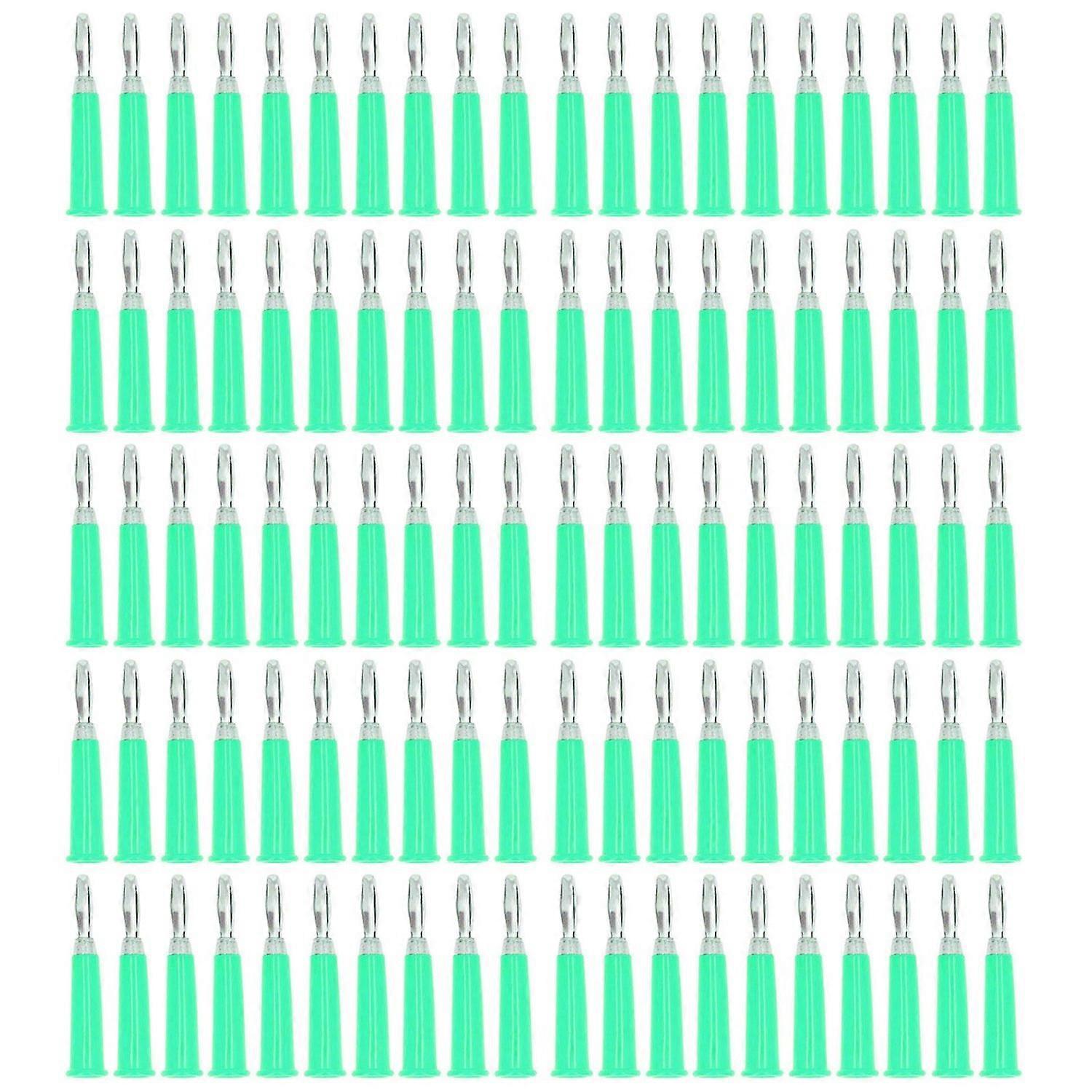 100 Stück Bananenstecker Aus Messing-zink-legierung Und Abs-kunststoff, Geschweißt, Für Lkw-batterien, 4 Mm